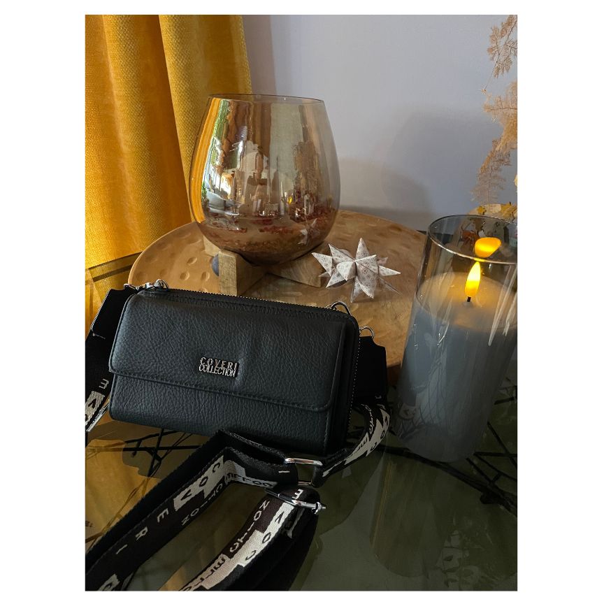 2-in-1 Smartphone-Umhängetasche mit Geldbörse - praktisch unterwegs