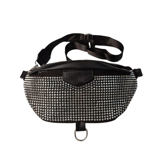 Bauchtasche Damen Silber