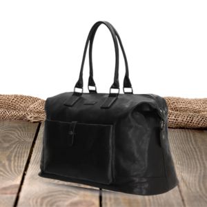 Unisex Weekender Reisetasche mit Fronttasche