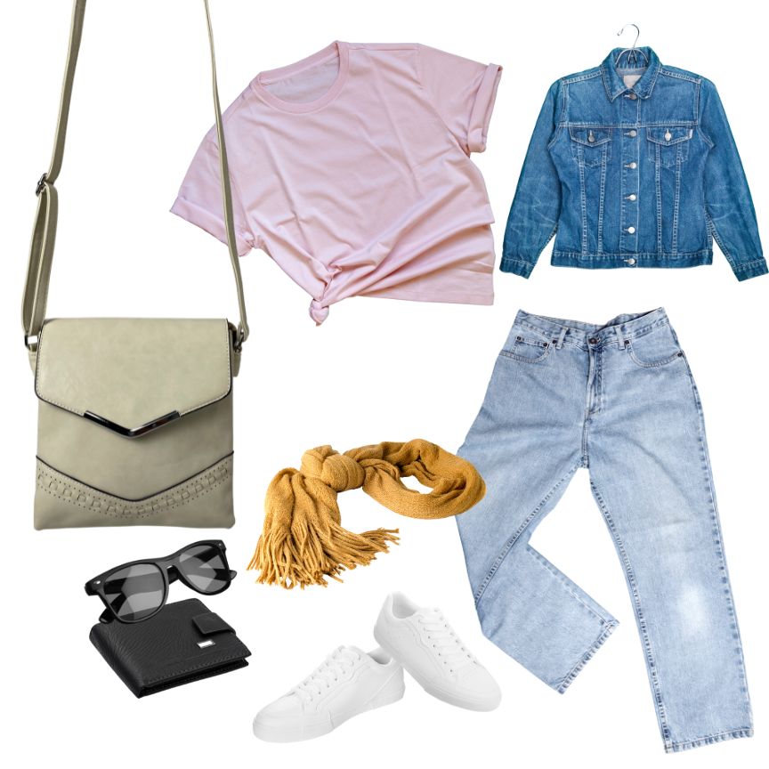 Damen Crossbodybag Alltags Umhängetasche klein