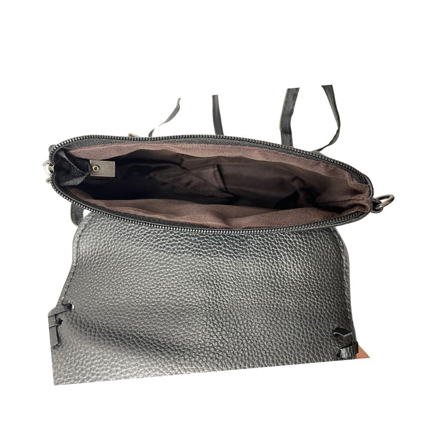 Elegante Damen Crossbodybag - klein, schwarz und perfekt für Alltag und Abend