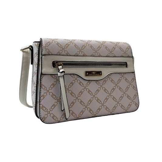 Elegante Damen Crossbody-Tasche - edle Handtasche in warmem Farbton