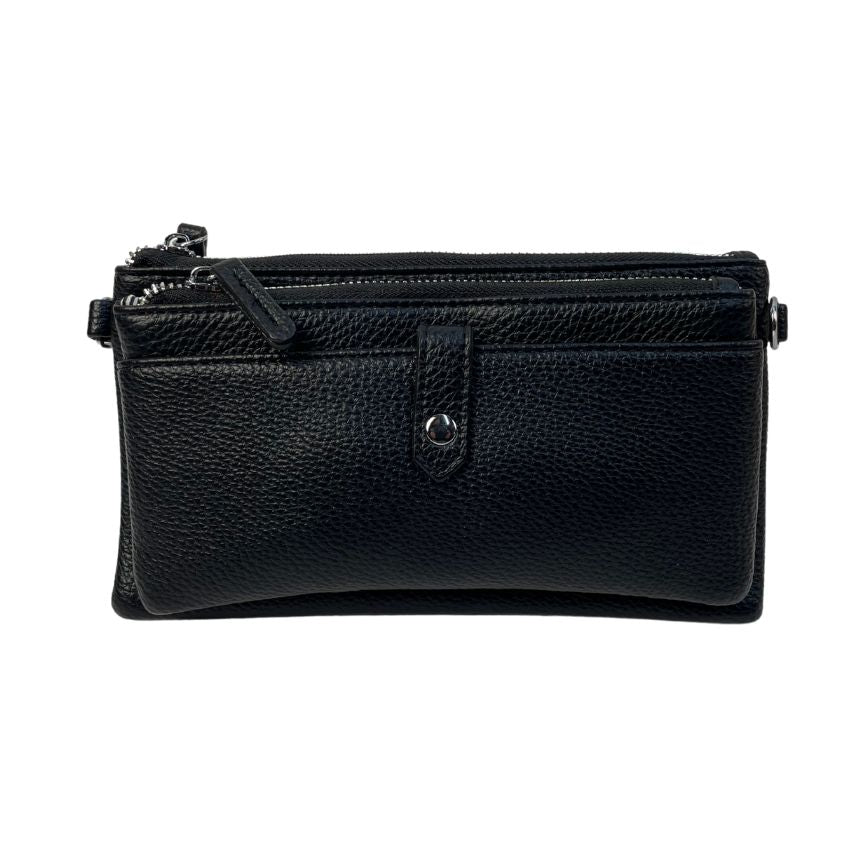 2-in-1 Gelbörse & Handytasche - 3 Fächer, kompakt & praktisch