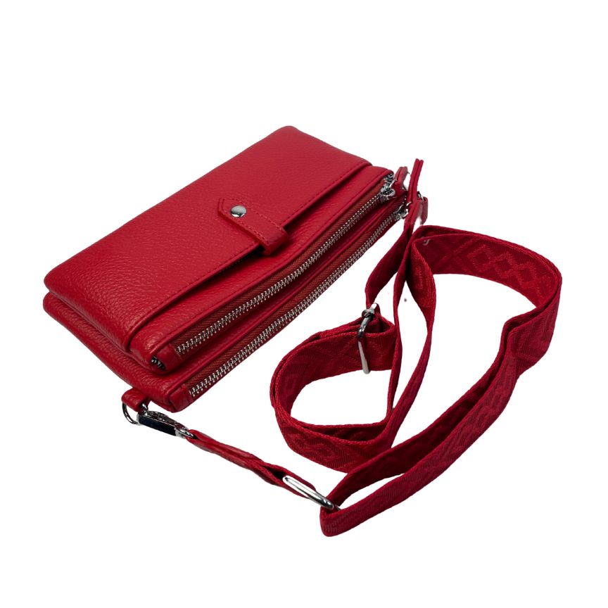 2-in-1 Gelbörse & Handytasche - 3 Fächer, kompakt & praktisch