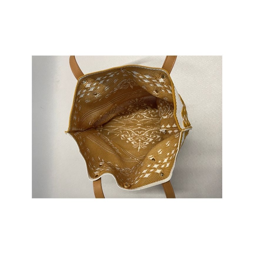 Strandtasche sommerliche Einkaufstasche mittelgroß Innenansicht