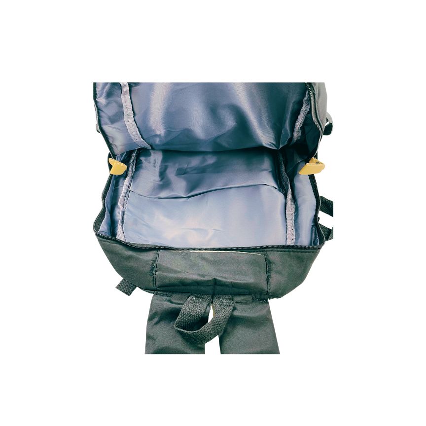 Vielseitiger Freizeit- & Schulrucksack in schwarz