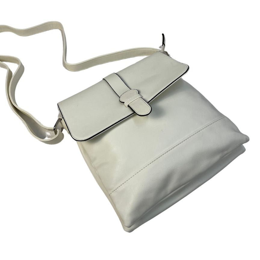 Damen Schultertasche mit Magnetverschluss mittelgroß