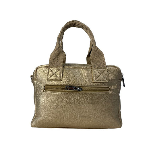 Crossbodybag Damen Alltagstasche  trendy gold