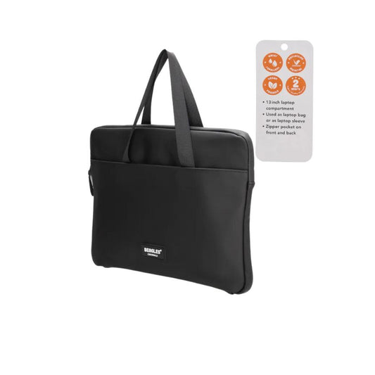 Business-Tasche Laptopfach unisex schwarz