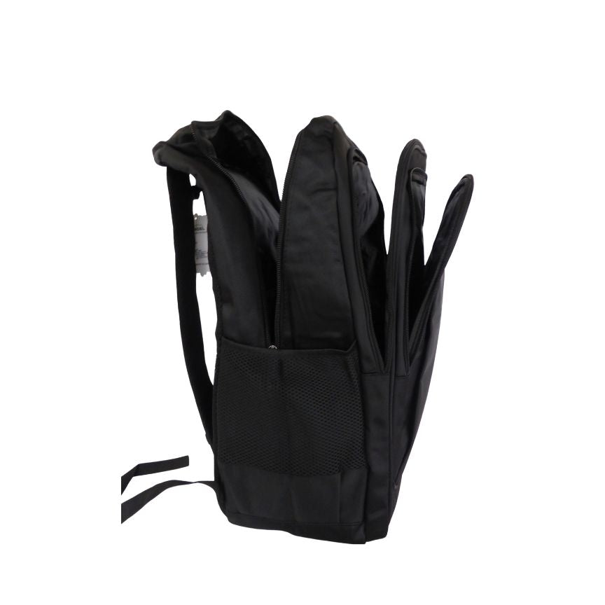 Praktischer Rucksack mit Laptopfach, Rückenpolster und Koffergriff