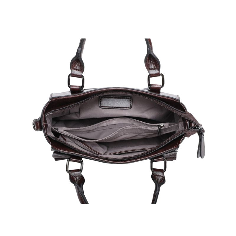 Elegante Damen Umhängetasche Raff-Design