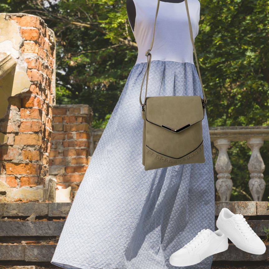 Damen Crossbodybag Alltags Umhängetasche klein in Gebrauch