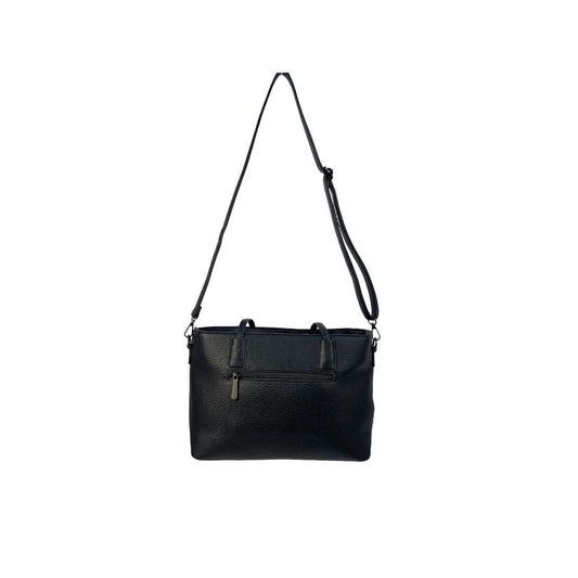 Elegante Damen mit verstellbarem Gurt Tote-Bag-klein schwarz