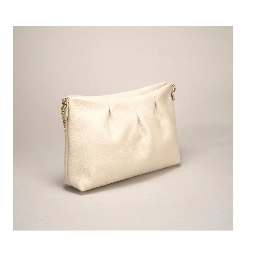 Damen Handtasche aus Echtleder - mittelgroß, schlicht, stilvoll
