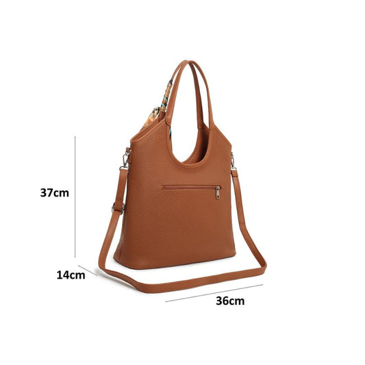 Damen Schultertasche im minimalistischen Design - stilvoll, schlicht & elegant