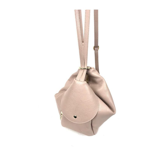 Damen Schultertasche mit Rucksack-Funktion und versteckter Tasche