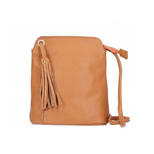 Damen Leder Crossbody Bag - modern, Alltagstauglich & Praktisch