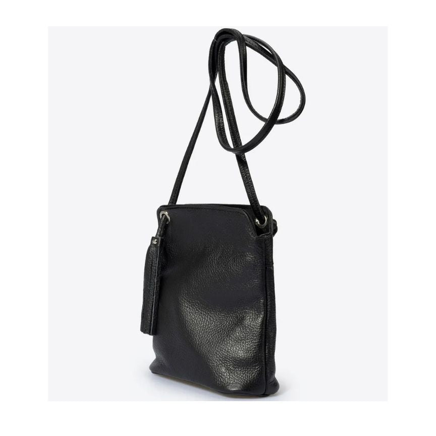 Damen Leder Crossbody Bag - modern, Alltagstauglich & Praktisch