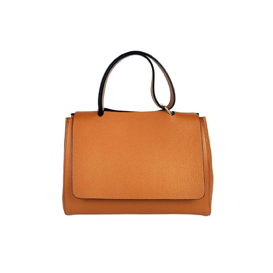 Damen Lederhandtasche fürs Büro, Alltags und besondere Anlässe bronze braun