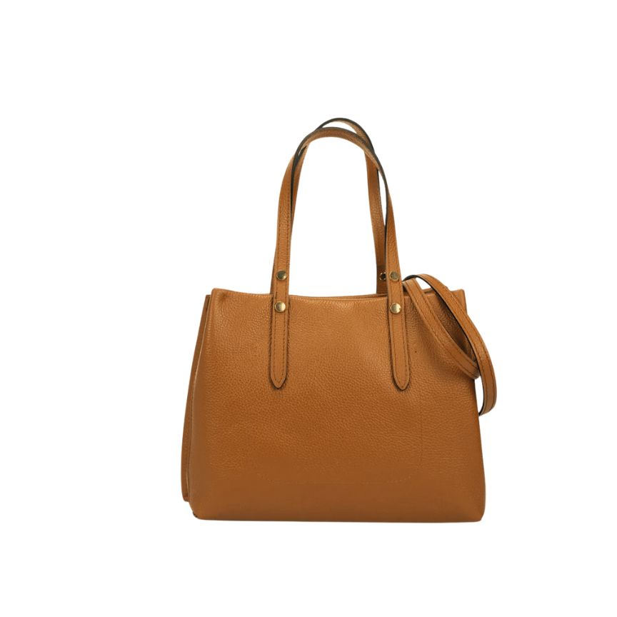 Elegante Damen Leder Umhängetasche - schlichtes Design