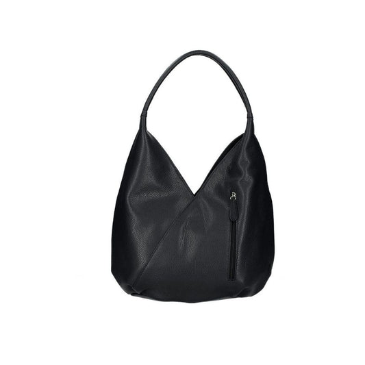 Leder-Schultertasche mit Fronttasche & Innenfächern "Annette" - Stilvoll und Geräumig