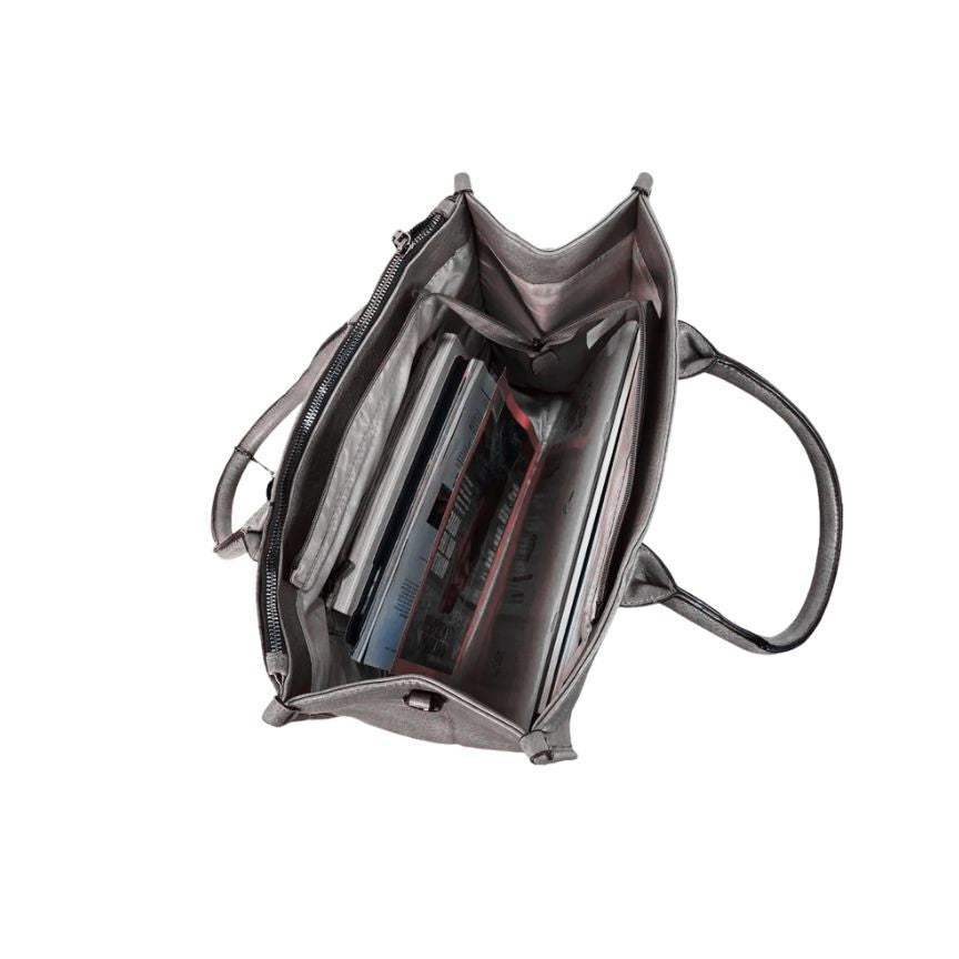 Professionelle praktische Leder-Aktentasche mit Laptopfach praktisch und geräumig