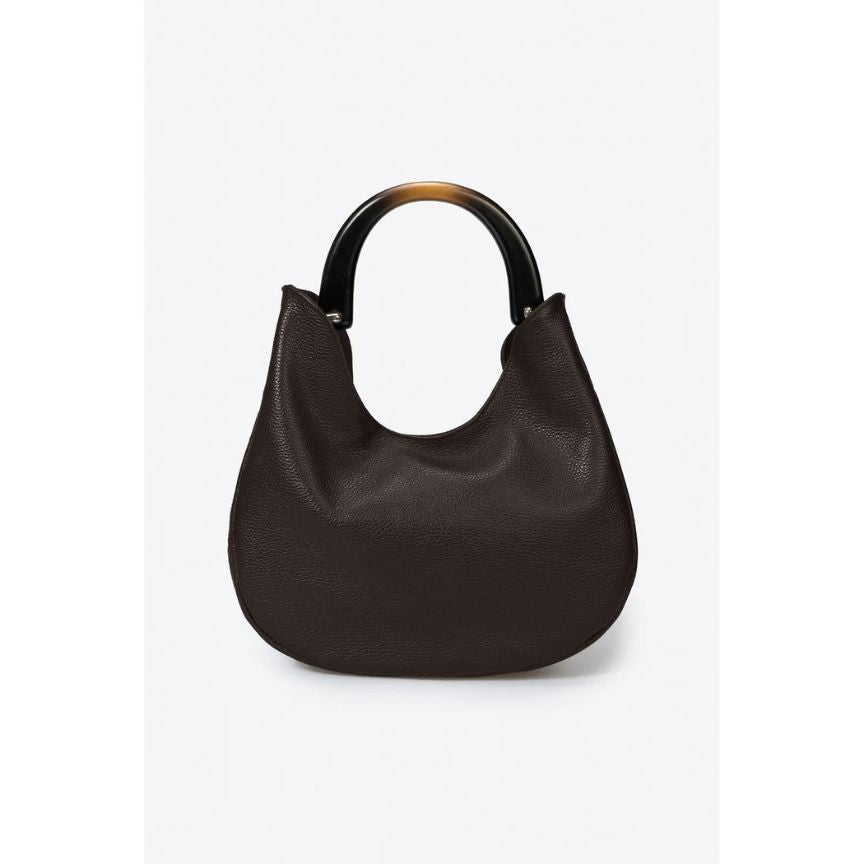Exklusive Damenhandtasche aus Leder mit Henkel - Modern-High-Fashion-Look