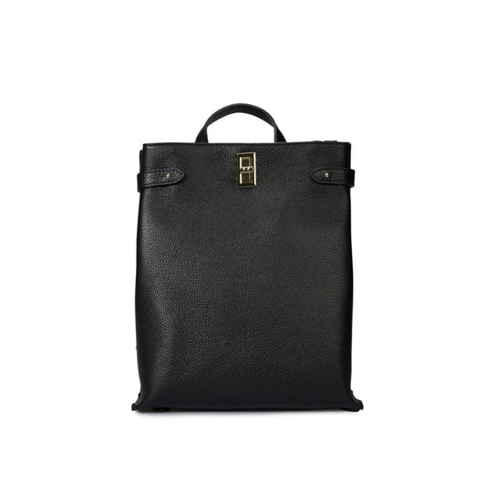 Fashion Lederrucksack - Schlicht, Modern & Minimalistisch mit Henkel