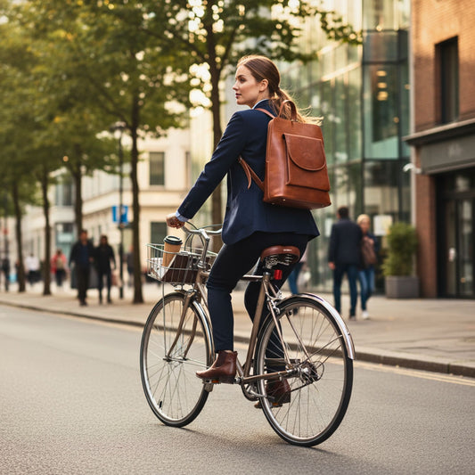 Fashion Rucksack aus echtem Leder - kompakt, trendy aus Italien