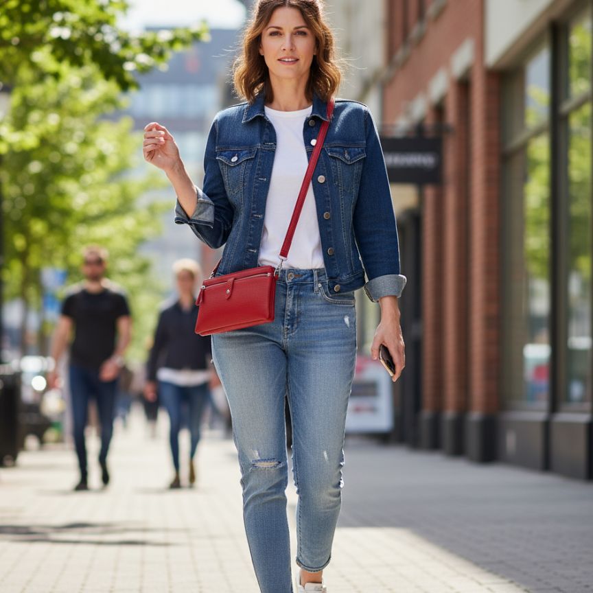 2-in-1 Gelbörse & Handytasche - 3 Fächer, kompakt & praktisch