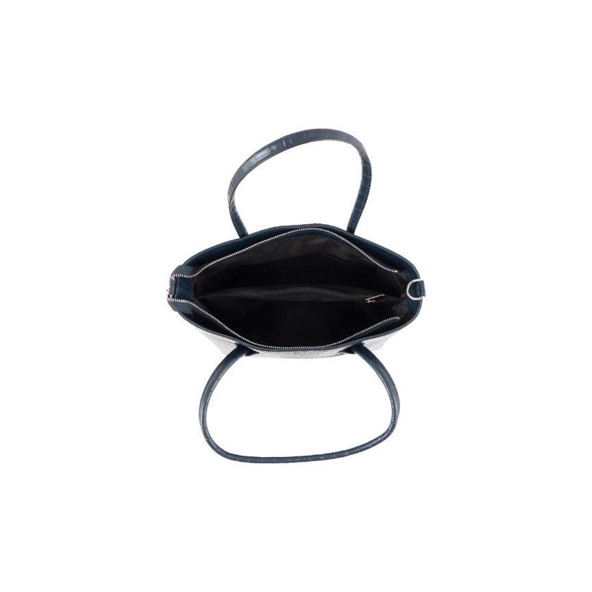 Klassische Leder Henkeltasche - schlichte und elegante Tragetasche - luxuriöses Design