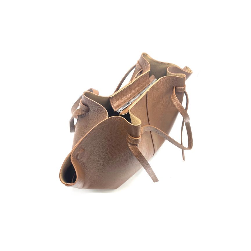 Italienische Damen Einkaufstasche-Shopper Tasche aus Echtleder: Stilvoll & trendy