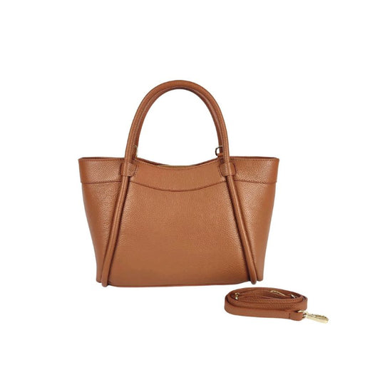 Italienische Hobo-Ledertasche für Damen - Henkeltasche fürs Büro, Shopping und Alltags