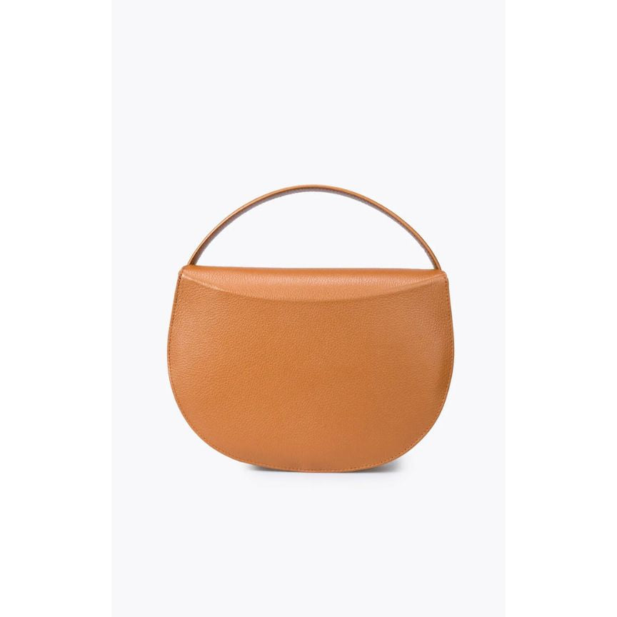 Lederhandtasche mit kurzem Henkel - Edles, schlichtes, modernes Design & Fashion-Forward