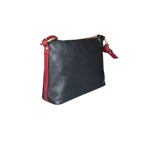 Mittelgroße Lederhandtasche Crossbody für Damen - alltagstauglich