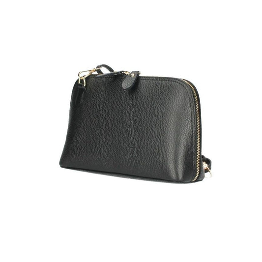 Must-Have Lederhandtasche mit goldfarbenen Details - modern, schlicht & elegant