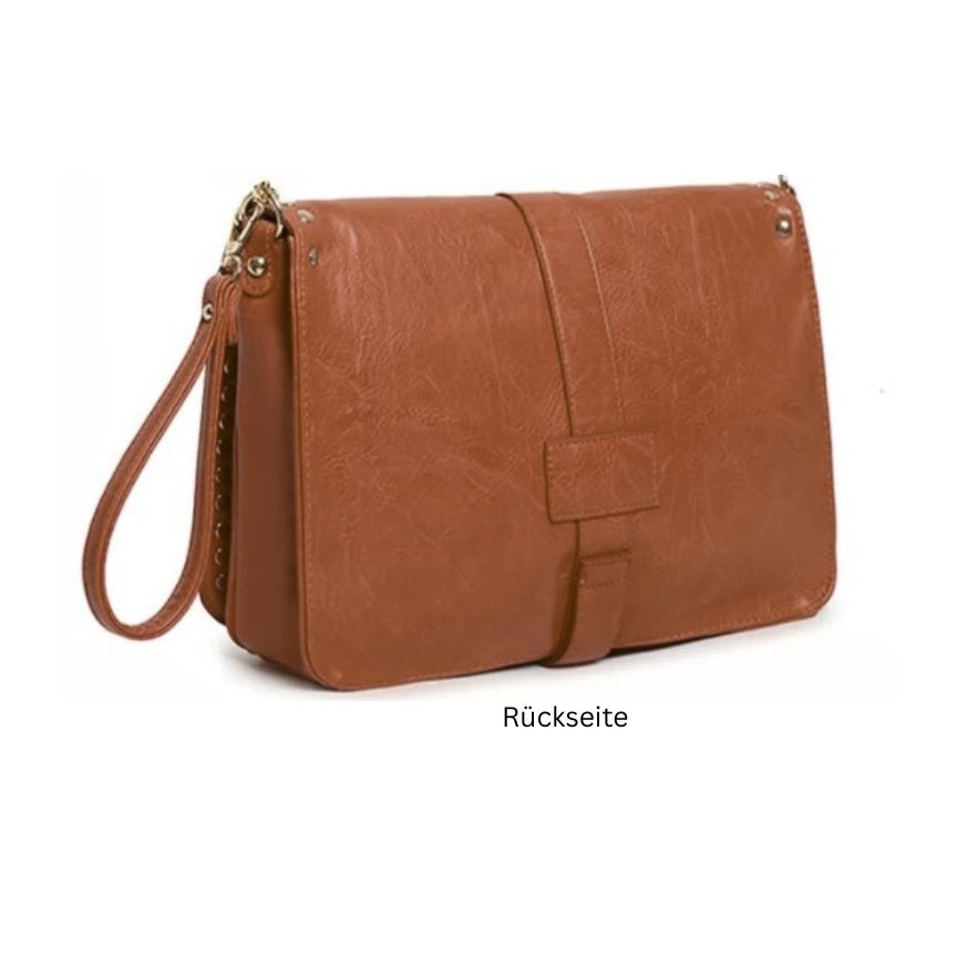 Elegante Crossbody-Bag mit Nieten - vielseitig und stilvoll (mittelgroß)