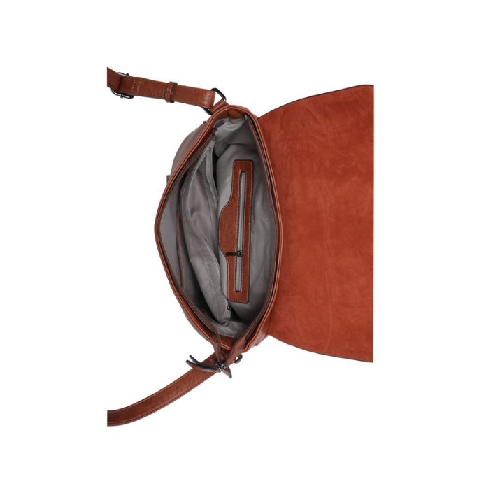 Draufsicht Innenansicht Postmanntasche Magnetverschluß trendy geräumig