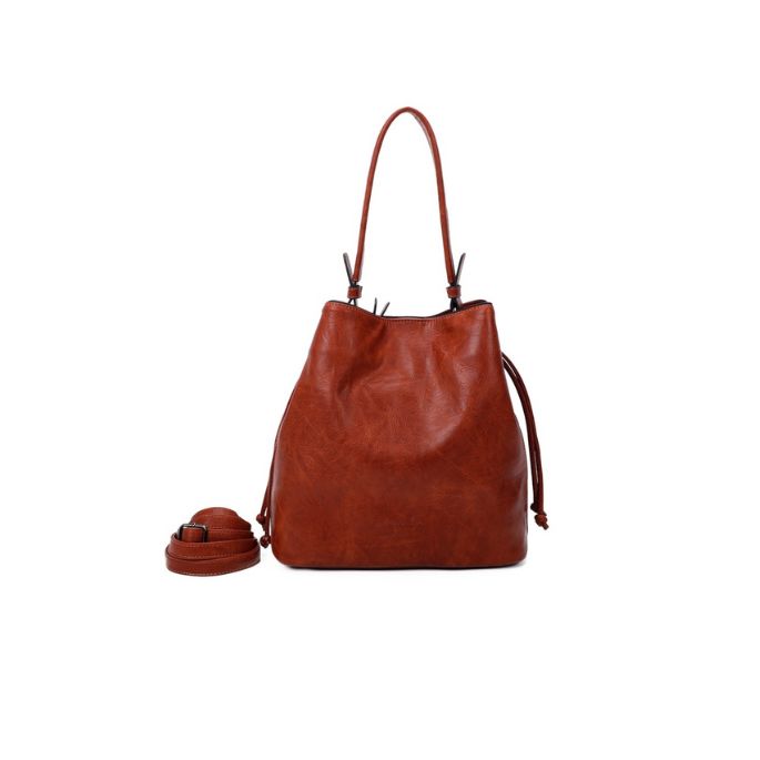 geräumige Designer Umhängetasche Farbe camel