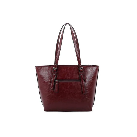 Rückseite moderne Damen Einkaufstasche geräumig stabil trendy