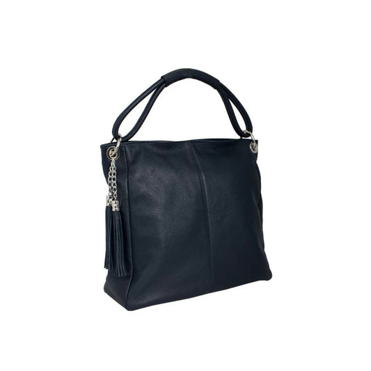 Damen Reise Umhängetasche mit Silber-Details