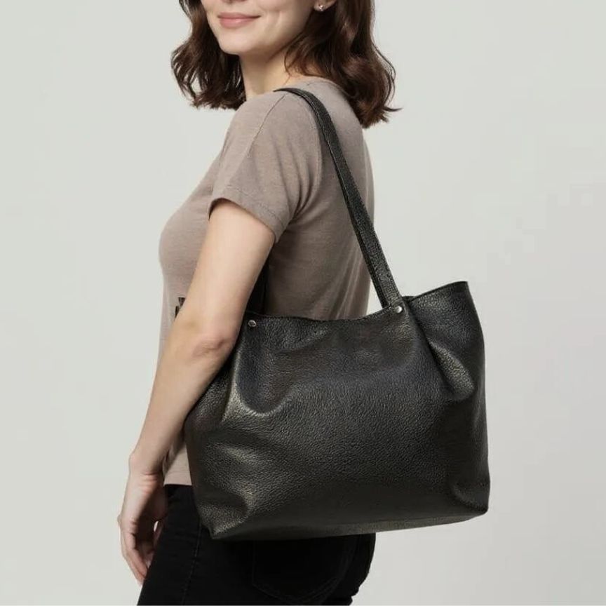 Elegante Umhängetasche Damen - italienisches Leder, modern & stilvoll