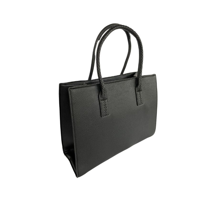 Schlichte Damen Tote Bag - Funktional für Büro & Events