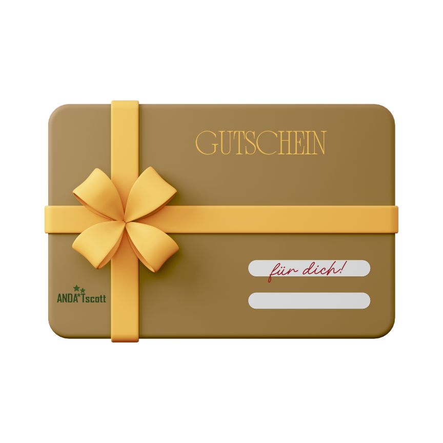 Gutschein - Geschenkkarte - Geschenk - Gift Card - Anda Tscott