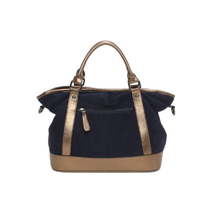 Geräumige Tragetasche - Duffel Bag mit goldenem Farbfinish