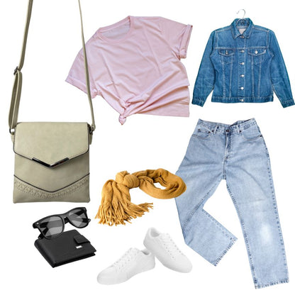 Damen Crossbodybag Alltags Umhängetasche klein
