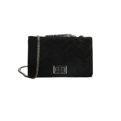 Elegante Damen-Clutch - schwarz, perfekt für Abend & Party
