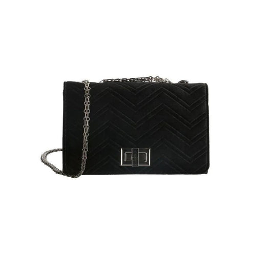 Elegante Damen-Clutch - schwarz, perfekt für Abend & Party