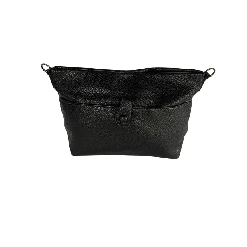 Schwarze Lässige Damen-Handtasche klein