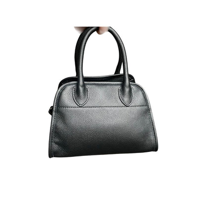 Damen Mini-Lederhandtasche - schlicht, klein & elegant für jeden Anlass